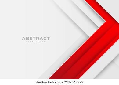 Red white modern abstract background design