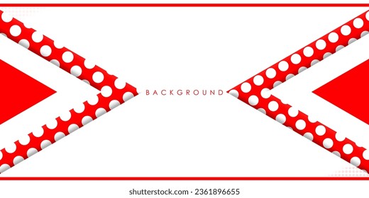 diseño de fondo abstracto rojo y blanco moderno.