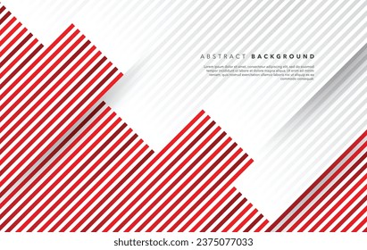 red and white modern abstract background design