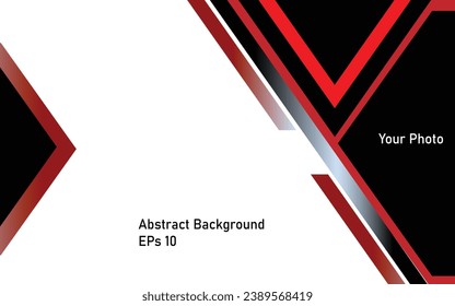 Red And White Modern abstract background, for Financial Projection, Presentation