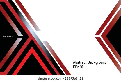 Red And White Modern abstract background, for Financial Projection, Presentation