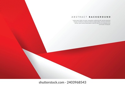 red and white modern abstract background design