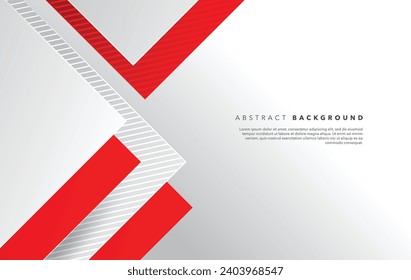 red and white modern abstract background design
