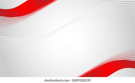 Red white modern abstract background design