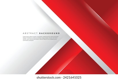 red white modern abstract background design
