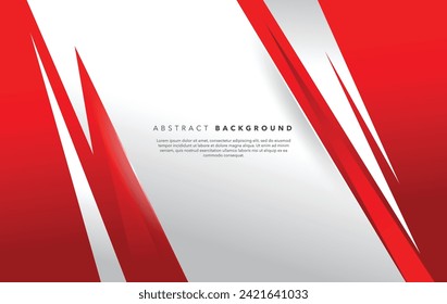 rotes weißes, abstraktes Hintergrunddesign