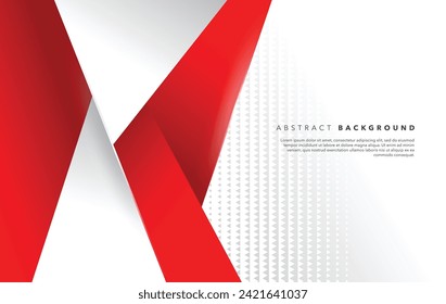 red white modern abstract background design