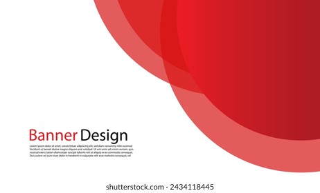 Red white modern abstract background design