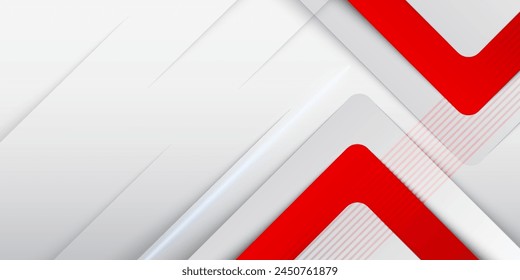 red white modern abstract background design