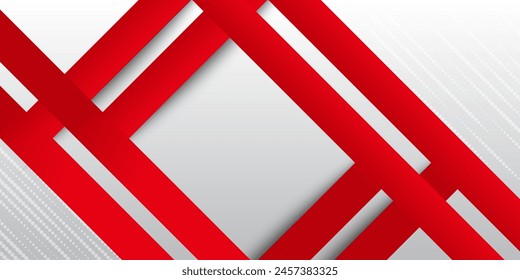 red white modern abstract background design