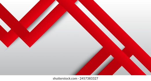 red white modern abstract background design