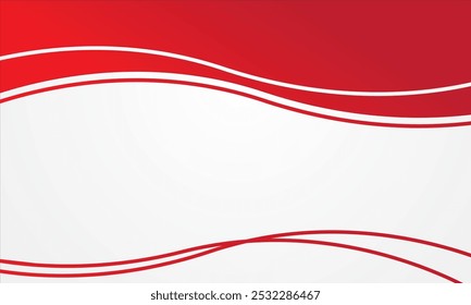 Red white modern abstract background