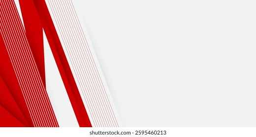 red white modern abstract background design. eps 01