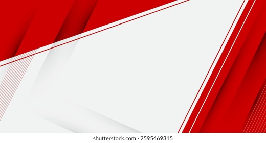 red white modern abstract background design. eps 05