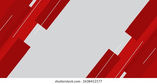 Red white modern abstract background design for Suitable for posters, banners, brochures, covers, websites, flyers. Vector illustration.Eps10