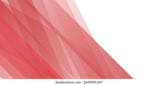 red and white modern abstract background design template