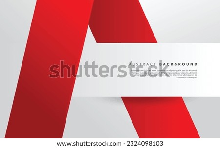 red white modern abstract background design
