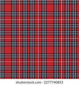 Rotes weißes mariniertes Muster für Stoff, Tapete, dekorativer, nahtloser Hintergrund.Vektorgrafik.