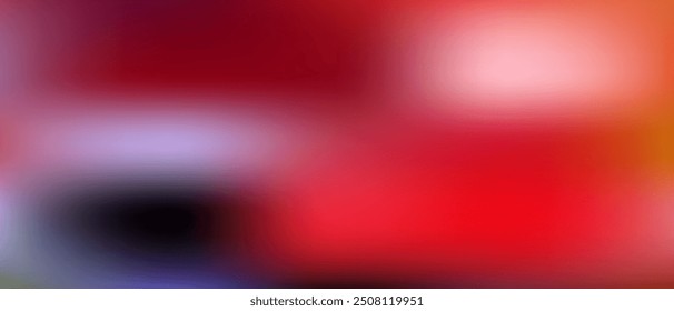 red white orange blurred gradient mesh color abstract background