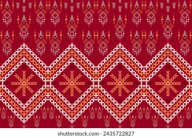  red and white pattern with a pattern of diamonds design for print carpet fabric