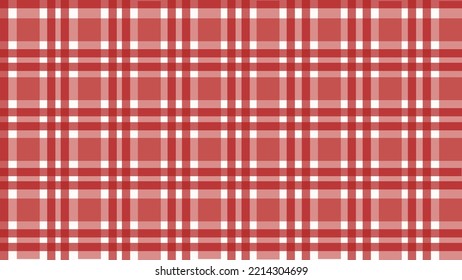 Ilustración vectorial de fondo de la impresión trenzada en rojo y blanco.