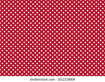Red and White Polka Dots