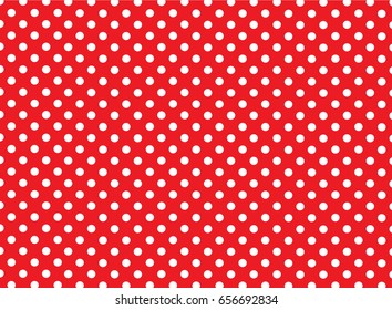 Red And White Polka Dots