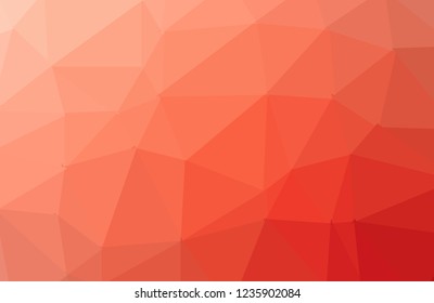 Red White Polygonal Mosaic Background, Vector illustration, Creative Business Design Templates