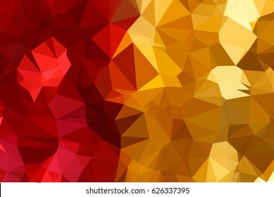 Red White Polygonal Mosaic Background, Vector illustration, Creative Business Design Templates