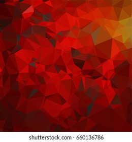 Red White Polygonal Mosaic Background, Vector illustration, Creative Business Design Templates.