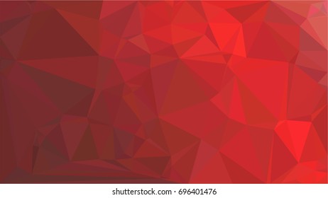 Red White Polygonal Mosaic Background, Vector illustration, Creative Business Design Templates