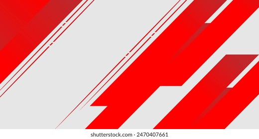 Red white professional geometric background design