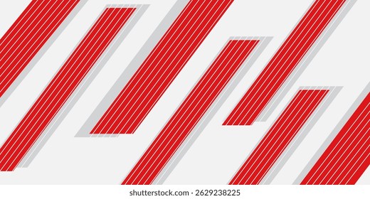 Red white professional geometric background design.eps 10