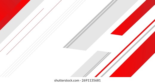 Red white professional geometric background design