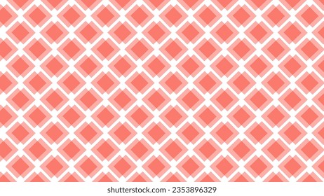 Red and white seamless geometric background