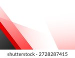 Red and white shape geometric abstract background with space for text and message. template design