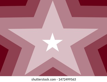 Red white star colourful abstract background illustration vector