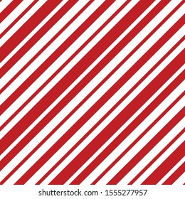 Red and white stripe pattern seamless. Red line background. Christmas background. Stripe pattern for gift wrap, fabric pattern, textile, tile and wallpaper.