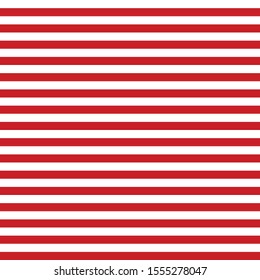 Red and white stripe pattern seamless. Red line background. Christmas background. Stripe pattern for gift wrap, fabric pattern, textile, tile and wallpaper.