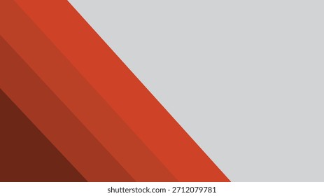 Ilustración vectorial de fondo de papel rayado rojo y blanco para diseño de Anuncio
