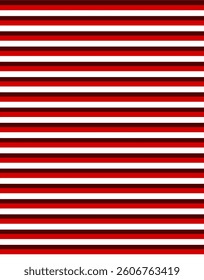 Red and White Striped Pattern for Design and Decoration