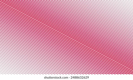 Red and white stripes abstract background vector image for backdrop or presentation