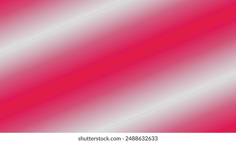 Red and white stripes abstract background vector image for backdrop or presentation