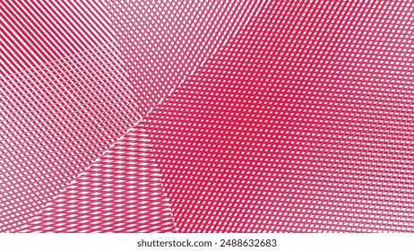 Red and white stripes abstract background vector image for backdrop or presentation