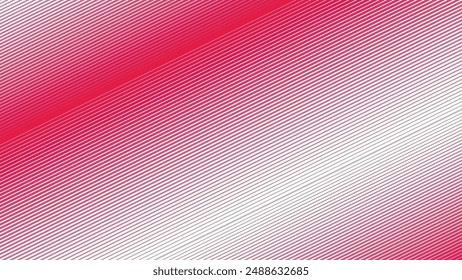 Red and white stripes abstract background vector image for backdrop or presentation