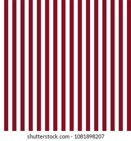 Red and White Stripes Seamless Pattern - Narrow vertical red and white stripes seamless pattern