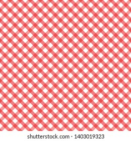 red and white tablecloth background 