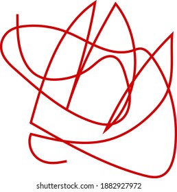 tecnología blanca roja twiste eléctrico delgado 
