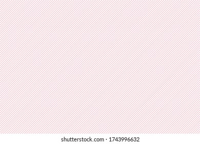 Red and white thin hairline diagonal striped line pattern