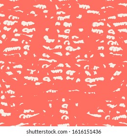 Red and White tie dye seamless pattern.  Shibori seamless print. Watercolor hand drawn batik.  Handmade watercolour shirt tie dye pattern. Japan traditional tile. Rose and Beige shibori.